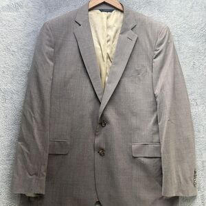 Brooks Brothers Lanificio Di Tollegno Jacket Mens 44R Wool Made Italy Regent Fit
